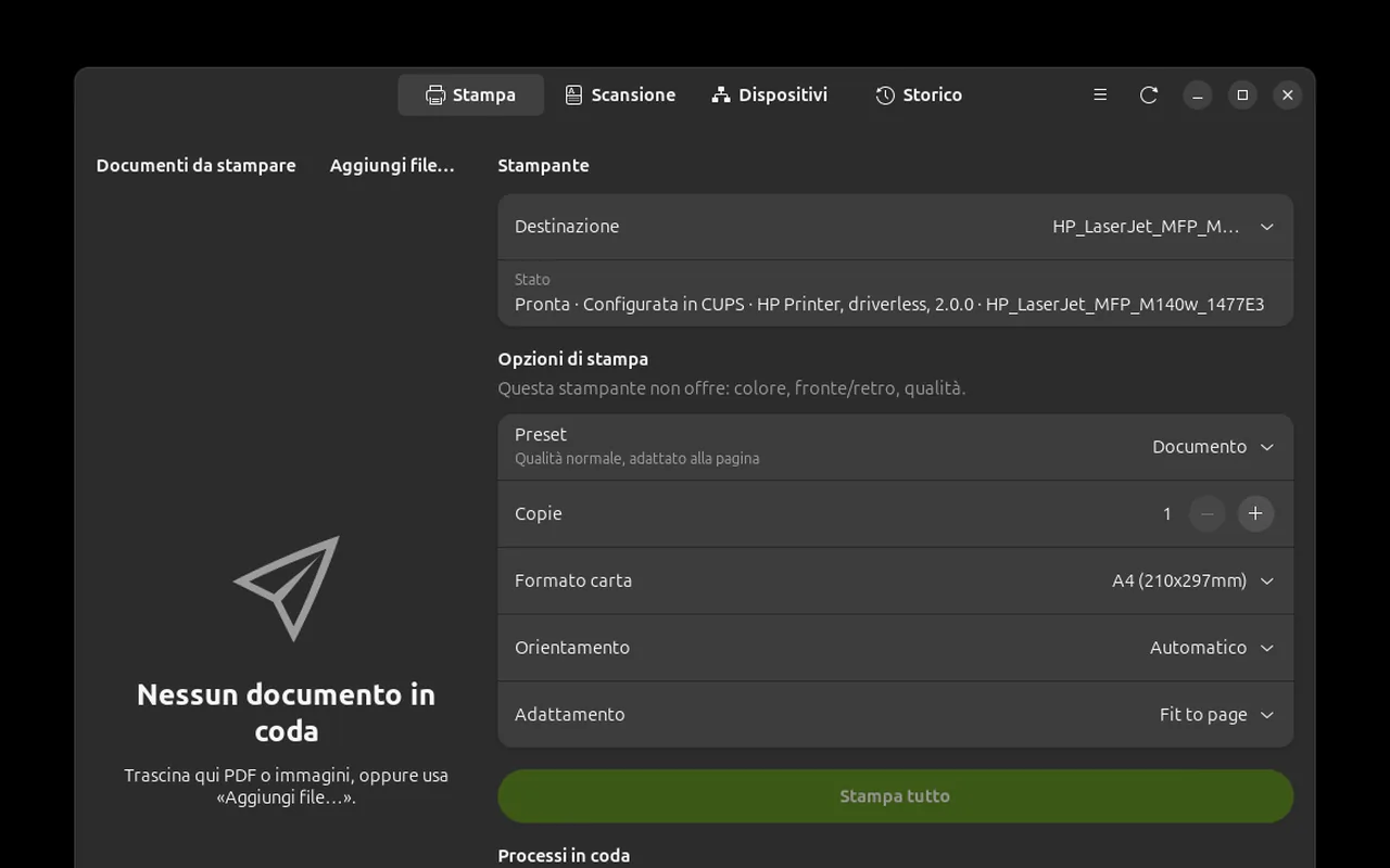 Screenshot of UbuntuScan